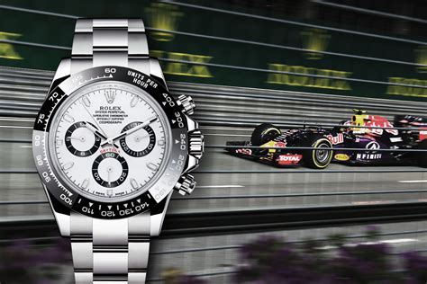 rolex f1 timepiece.